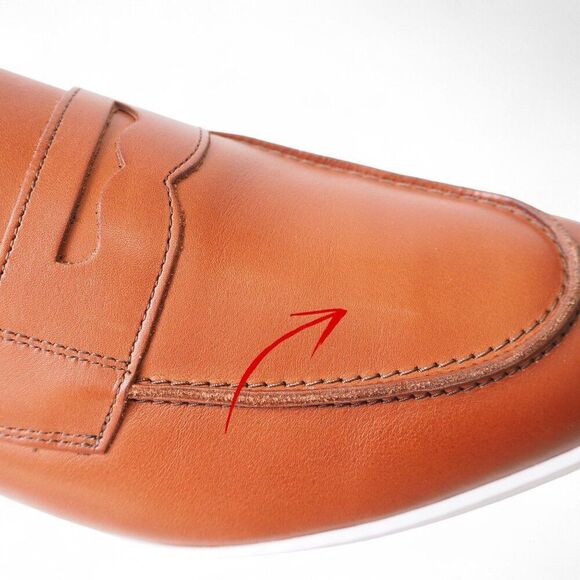 Allen Edmonds Randolph Slip-on Penny Loafer Sneaker "Chili Brown" Men's 10.5D - Picture 12 of 12